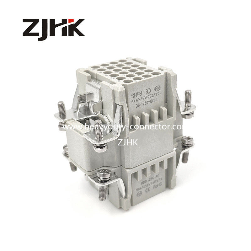 Crimp Insert Connecteur multi-points lourd Femme et homme Remplacer Han Dd 24 Pos