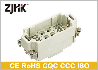 6 plus 36 broches connecteur de fil lourd 40A / 16A avec inserts de borne de crimp