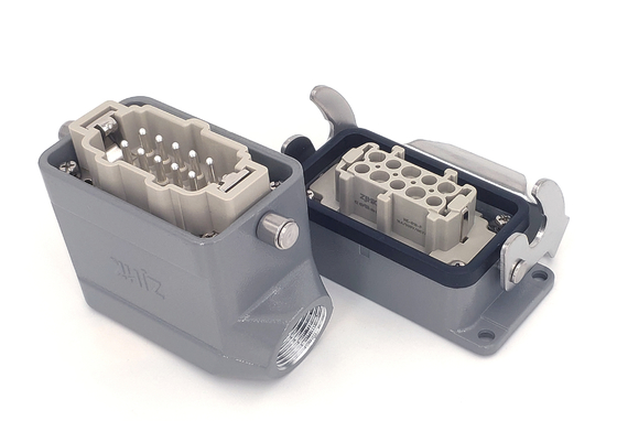 IL 10 connecteur industriel imperméable de Pin Heavy Duty Connector 16A IP67 remplacer 10Pin harting